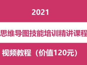 派思维学院-思维导图技能培训精讲视频课程（7课时）
