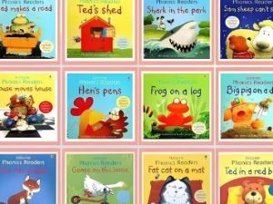 《斯伯恩自然拼读配套读物Usborne Phonics Readers系列》共12册 MP3+PDF格式