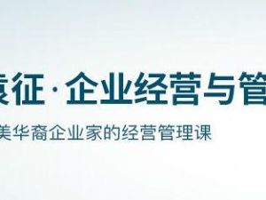 袁征《企业经营与管理》课程