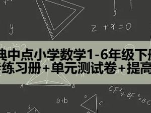 【典中点】小学1-6年级数学下册同步练习册+单元测试卷+提高练习