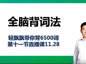 有道精品白杨老师6500词全脑速记视频全集