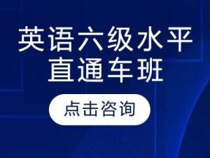 英语六级直通车2022年6月（视频+资料包）