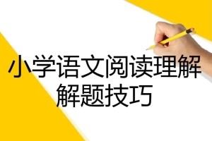 学而思网校 《小学阅读技巧魔法班》教程视频全4讲16集