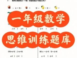 一年级计算思维提高班（视频+讲义）