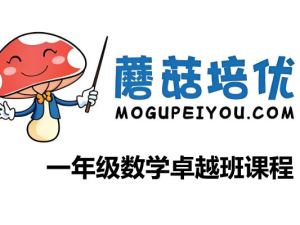 小学数学蘑菇培优一年级数学2021年暑期卓越班课程