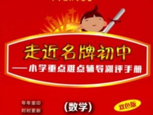 2020版小升初数学提分红宝书（方法技巧+经典例题）