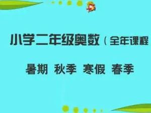 学而思网校《二年级奥数竞赛班》春夏秋冬全42讲200多个视频
