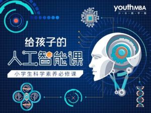 《给孩子的人工智能课》-少年商学院课程人工智能幼儿启蒙教育