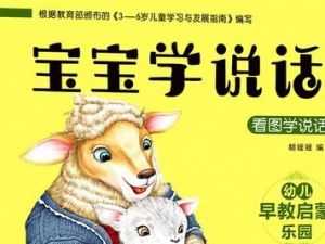 宝宝学说话系列绘本共4册幼儿识字启蒙绘本