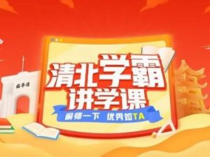 北大花花老师-清北学霸家庭养育课96课全+学霸工具包13.8G合集
