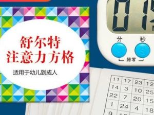 《舒尔特注意力训练卡》电子版共11套302张图