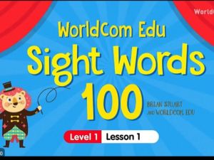 WorldCom Edu美国原版Sight Words 100 L1-L6全套教学视频