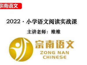 [宗南语文]《小学阅读绝招》36课实战特训视频
