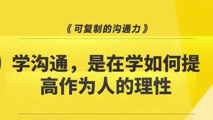 樊登《可复制的沟通力》升级版，多学科支撑层层剥开沟通谜团第1张