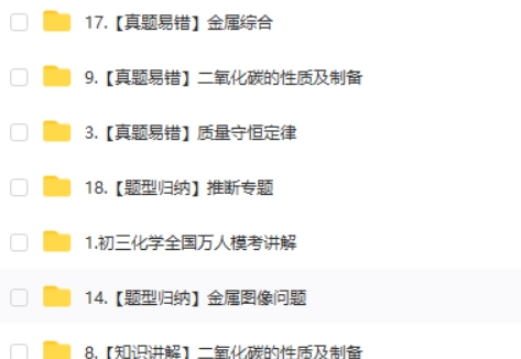 2025希望学陈潭飞初三中考化学（秋下&middot;全国版&middot;A+网课视频第2张