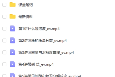 高tu学堂张立琛初三化学【完结】 网课视频第2张
