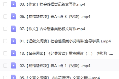 2024作业帮柳宁初二语文A+寒假班(春上)网课视频第2张