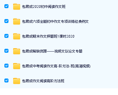 有道精品课包君成初中作文课程合集第2张
