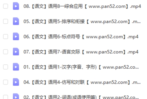 【完结】2024中考语文语言文字运用一本通  网课视频第2张