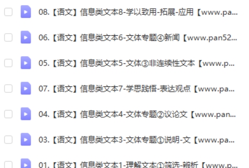 【2024中考】中考语文 信息类文本一本通第2张