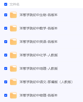 【洋葱学院】合集-含小初高全科课程视频1323G第4张