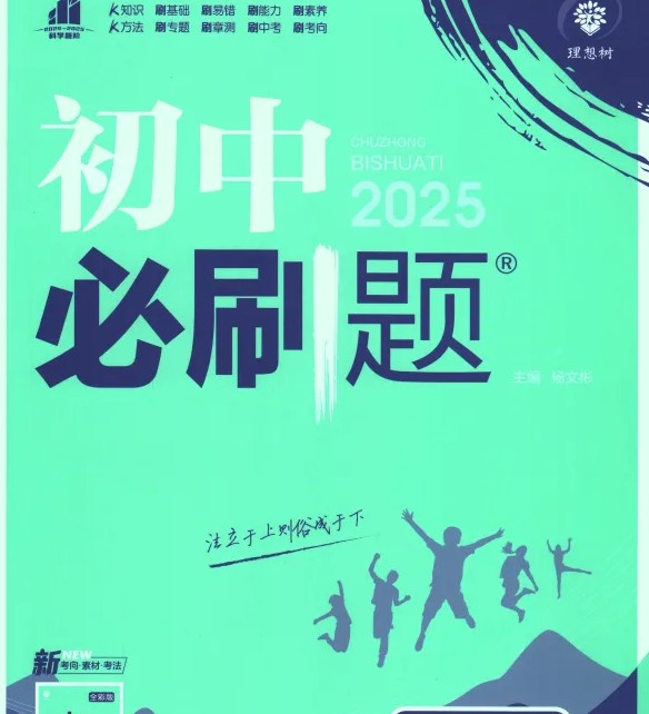 理想树《2025版初中必刷题(全科下册)》[最新初中教辅第1张