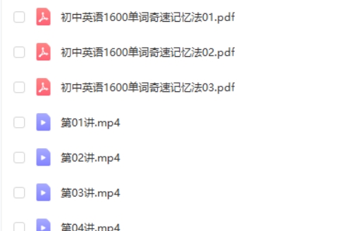 初中英语1600单词奇速记忆法第1张