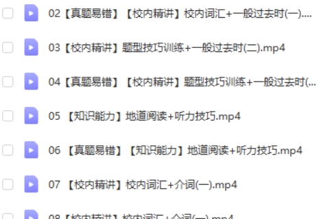 2023吴晨晨初中初一英语(春下全国版A+)网课视频第2张