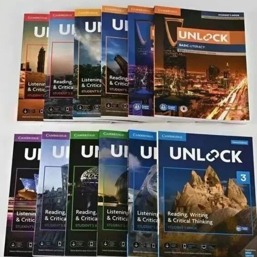 剑桥与Discovery联合推出英语多媒体旗舰教材《Cambridge Unlock》第一版+第二版 教材(听说/读写)+音视频第1张