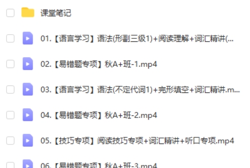 2024作业帮万雨露初二英语 A+暑假班网课视频第2张