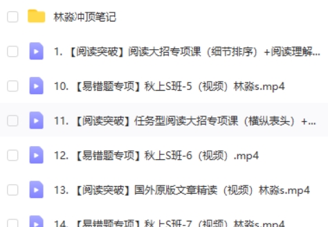 2024林淼初三中考英语(冲顶暑假班)网课视频第2张-亿卷 2024林淼初三中考英语(冲顶暑假班)网课视频第2张