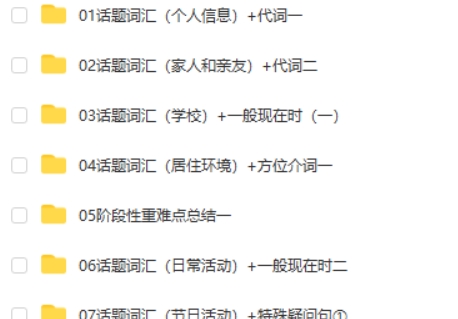 学而思刘飞飞初中初一英语暑假网课视频第2张