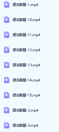 Nancy英语水平测试与精炼视频第2张