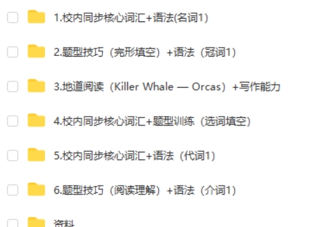 2025初一英语 杜德红英语 秋季上A+  网课视频第2张