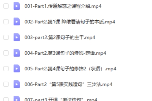 赛赛老师400个英文句子搞定英语网课视频第2张