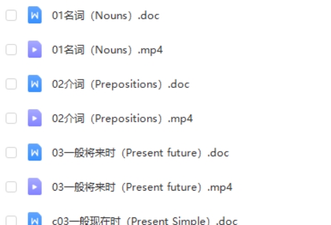 北京四中孙玲初中初一英语语法集锦网课视频第2张