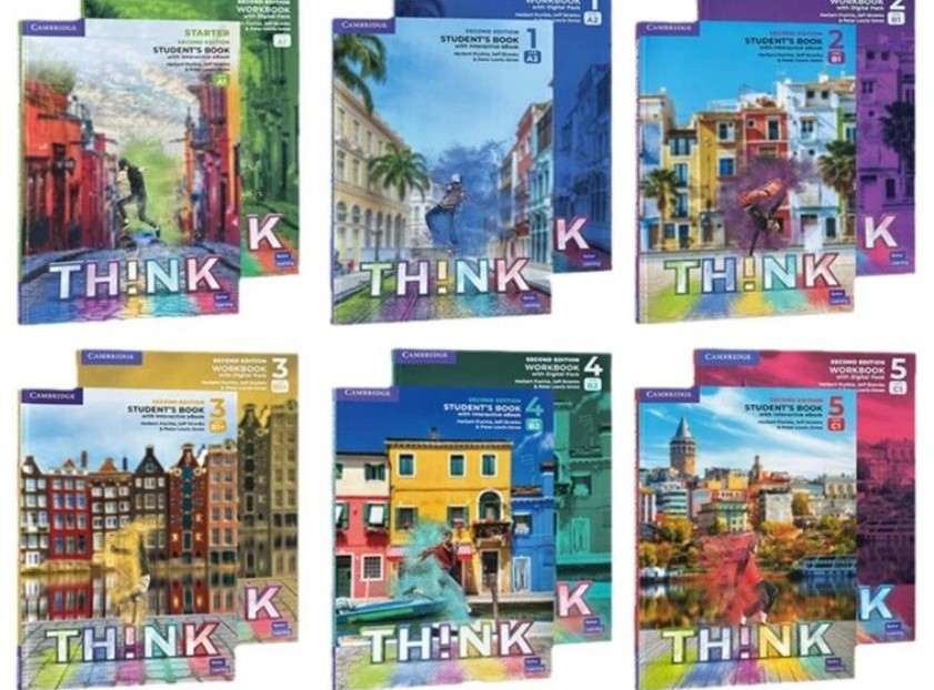 剑桥王牌教材《THINK》第二版，涵盖L0~L5共6个级别，适配KET、PET等考试需求 教材+练习+音视频+教学资源等第1张