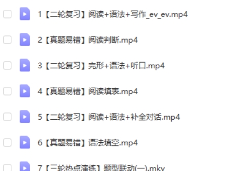 2024初三中考英语：毕春燕老师A+春季班下（网课视频）第2张