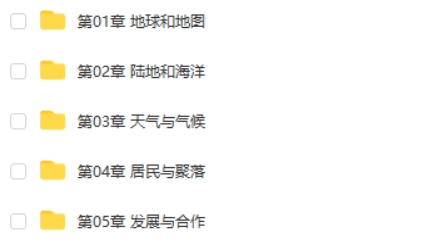 颠覆课堂的初一上册地理（人教版）中考基础能力网课视频第1张