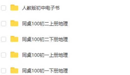 【同桌100】赵晓初中地理人教版全套高清授课视频+电子课本第1张