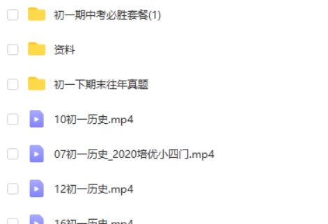 2021张天禄初中初一历史春季网课视频第2张