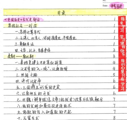 2022中考状元笔记(历史)第2张