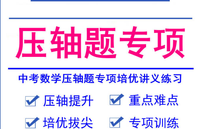 中考数学压轴题专题电子版第1张