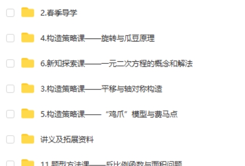 2025希望学朱韬初二数学春上&middot;全国版&middot;S网课视频第2张