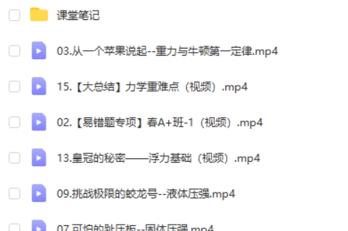 2024付雷初二物理(A+寒春寒假班)网课视频第2张