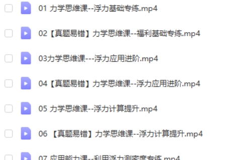 2023学而思杜春雨初二物理春下全国版&middot;S网课视频第2张