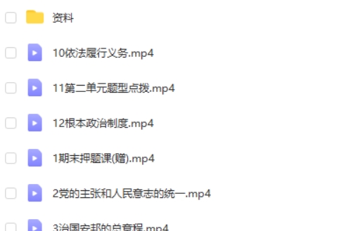 2024希望学樊帅初二政治 A+春季班上第2张