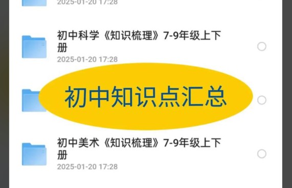 火遍抖音的初中全科知识点汇总【干货精品资料完整版】第1张