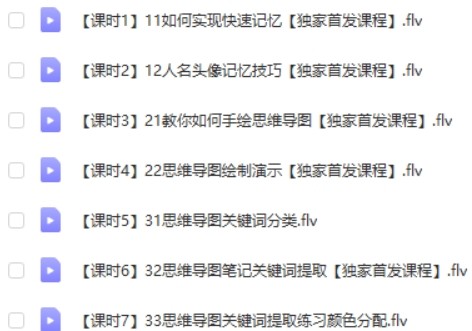 派思维学院-思维导图技能培训精讲视频课程（7课时）第2张
