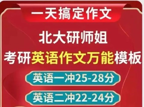 2020考研英语北大师姐英语二作文模板第1张